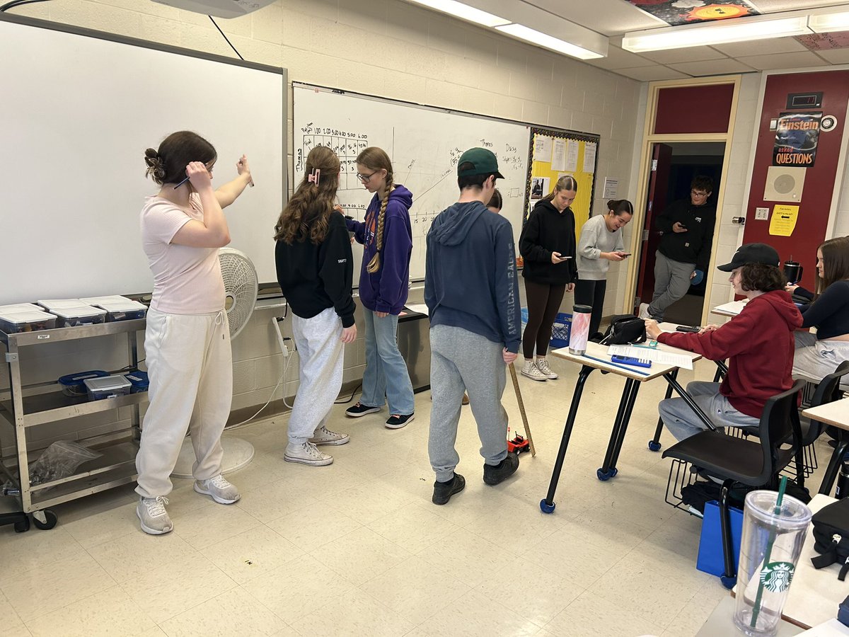 HSH Science (@science_hsh) on Twitter photo Using position and time measurements to determine constant velocity in Ms. Loveless’s Science 1206 class.<a href="/HolySpiritHS/">Holy Spirit High</a> Using position and time measurements to determine constant velocity in Ms. Loveless’s Science 1206 class.<a href="/HolySpiritHS/">Holy Spirit High</a>