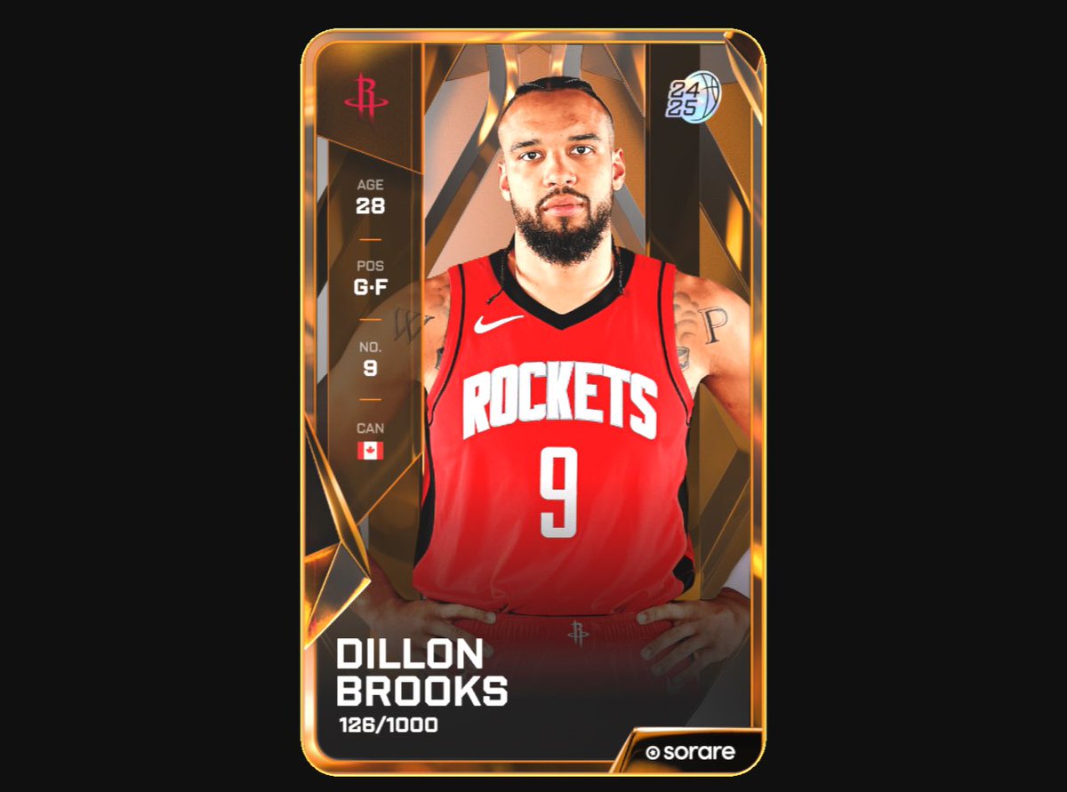 Double #SorareNBA
Giveaway time!🎁

A few very easy steps to enter
- Like
- Follow
- Repost
- Comment Sorare NBA username

- Classic Desmond Bane🏆
- In-Season Dillon Brooks⚜️

Closes Sunday November 24th at 12pm Central ⏰

GL Everyone!🎉🎉