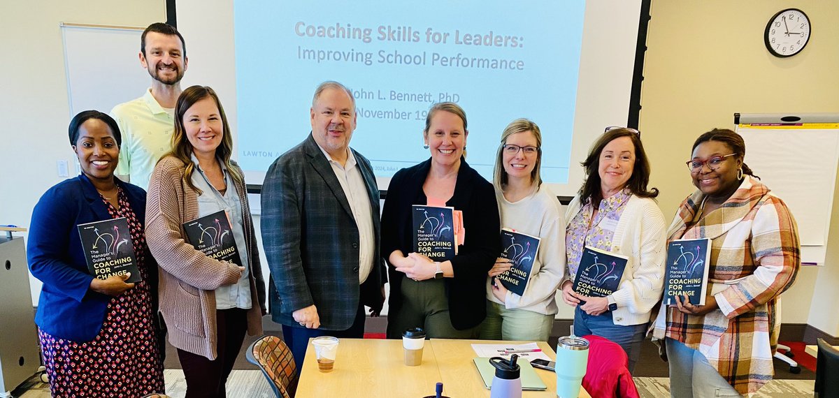 Thank you <a href="/ChathamCoSch/">Chatham County Schools</a> for sending us to learn from the amazing Dr. John Bennett! ⭐️ We are excited to continue to practice as we partner daily with the staff of CCS! #CoachForChange