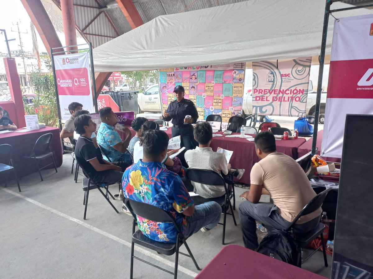 ¡La Universidad Tecnológica de Tulum estuvo presente en la Caravana del Bienestar! 
Este evento fue una excelente oportunidad para acercarnos a los jóvenes interesados en continuar su formación académica. En donde alumnos brindaron información y asesoría personalizada.