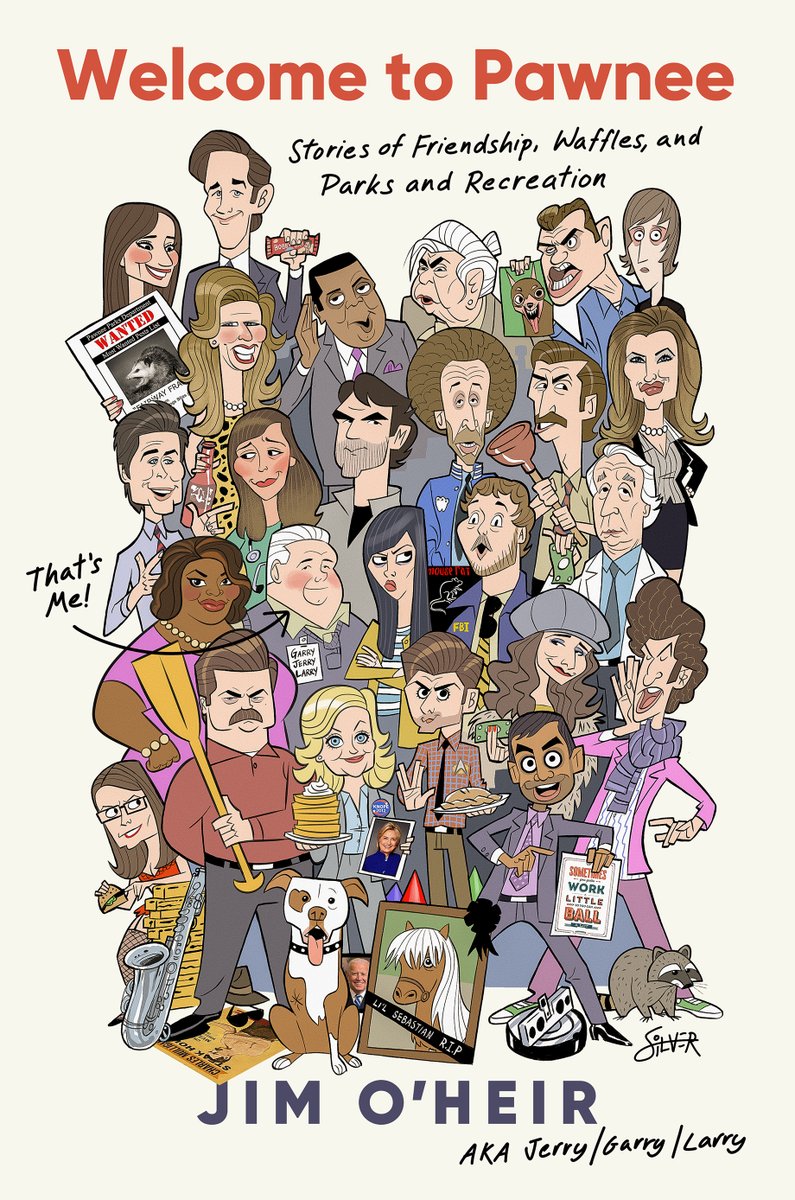 Jim O'Heir (@jimoheir) on Twitter photo Today my book WELCOME TO PAWNEE is a real thing. It's the PUB DATE as they call it. I wanted to give a special shout out to the BRILLIANT <a href="/stephensilver7/">stephen silver</a> for the cover of the book. What a gifted artist! xoxoxo Today my book WELCOME TO PAWNEE is a real thing. It's the PUB DATE as they call it. I wanted to give a special shout out to the BRILLIANT <a href="/stephensilver7/">stephen silver</a> for the cover of the book. What a gifted artist! xoxoxo