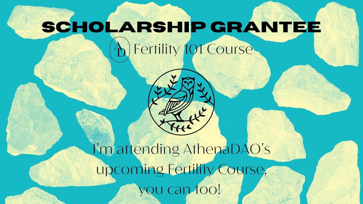 Adriana Navarro (@adnavarrosa) on Twitter photo Thrilled to receive a scholarship for <a href="/athena_DAO_/">AthenaDAO 🧬🪩</a>'s upcoming Fertility 101 Course! Looking forward to expanding my knowledge in reproductive health! 🧬🧞♀️ Thrilled to receive a scholarship for <a href="/athena_DAO_/">AthenaDAO 🧬🪩</a>'s upcoming Fertility 101 Course! Looking forward to expanding my knowledge in reproductive health! 🧬🧞♀️
