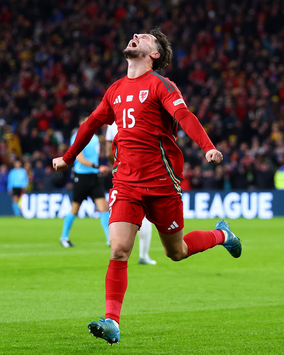 UEFA EURO (@uefaeuro) on Twitter photo The emotion of scoring your first international goal 🥹
#NationsLeague | <a href="/Cymru/">Wales 🏴</a> The emotion of scoring your first international goal 🥹
#NationsLeague | <a href="/Cymru/">Wales 🏴</a>