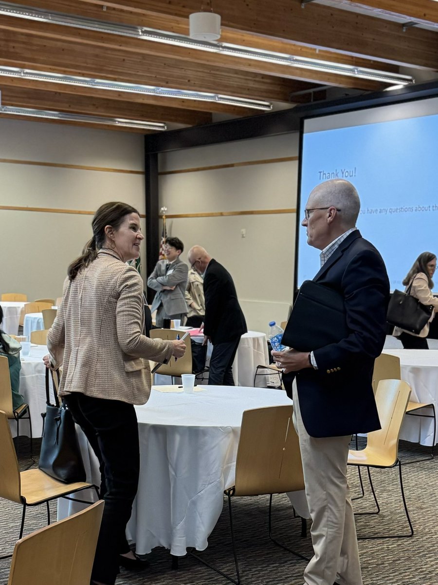 Our partners <a href="/OSU_AEDE/">AEDE at Ohio State</a> sharing great insights at the Ag Outlook and Policy Conference today. Valuable information to help us fight for soybean farmers in a challenging farm economy.