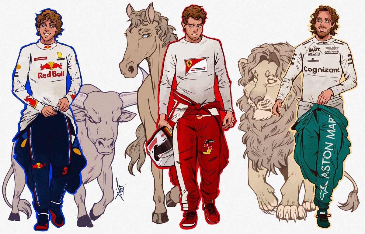 the bull, the horse &amp; the lion