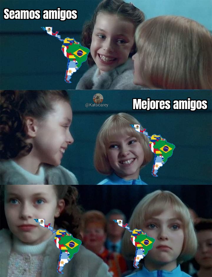 El mundo al borde de la Tercera Guerra Mundial. 

Mientras tanto LATAM:  🤣