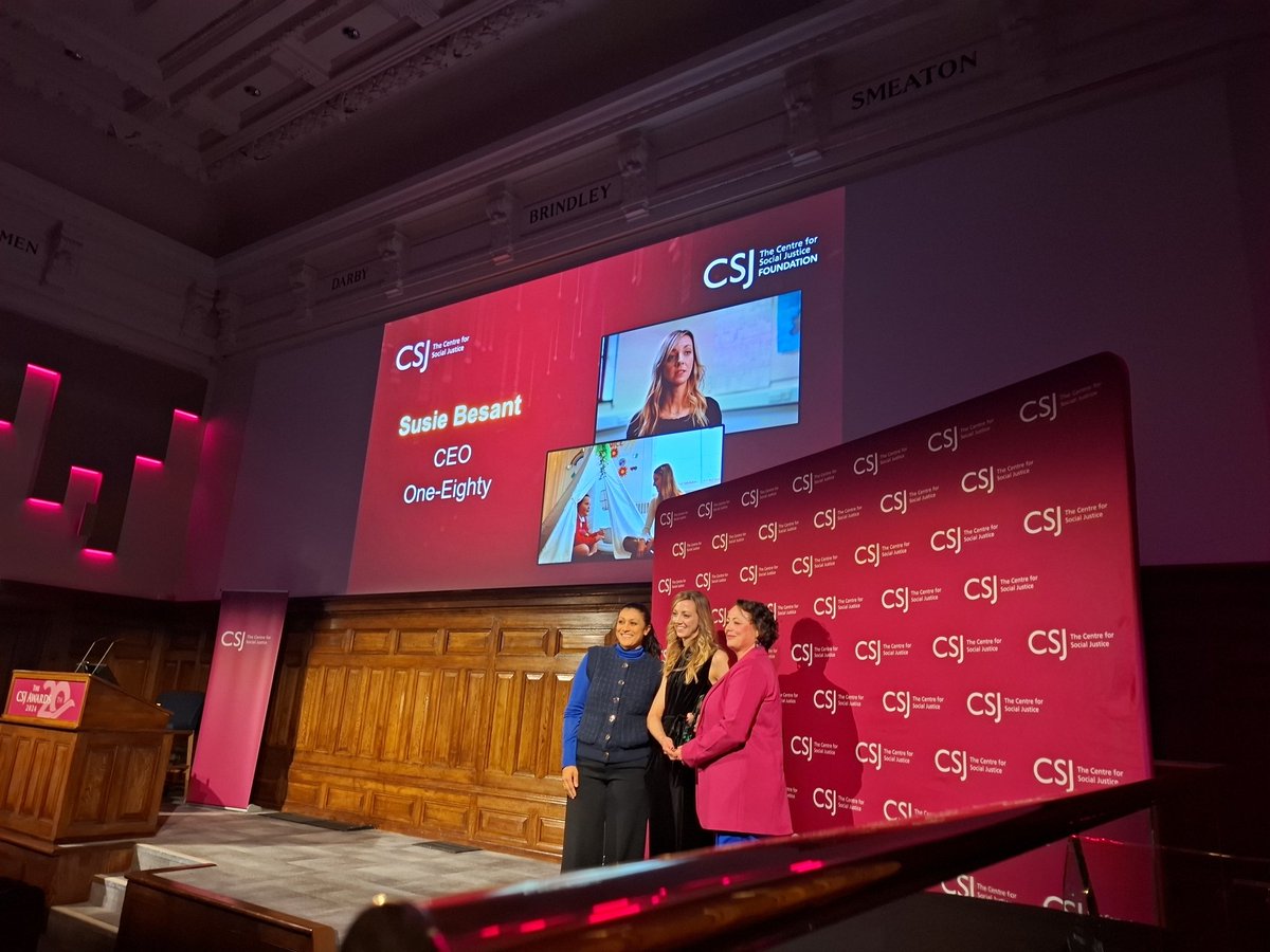 🎉 One Eighty are our next winners. One Eighty engage with thousands of children across the country to enhance their education through mentoring and personalised support. 

They have a whopping 95% success rate in helping students reach their targets throughout Oxfordshire and