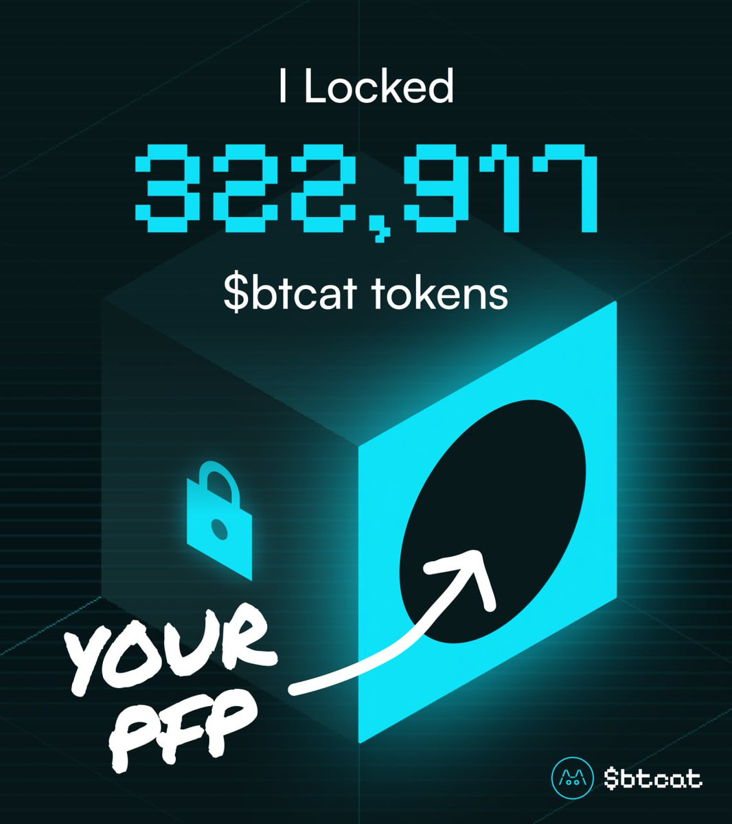Fhelans's tweet photo. @btcatsol If you LOCK YOUR TOKENS, let @king_pesky know in the TG group and he'll make you an image to share on socials like this, send your PFP and amount you locked.
#locktheblock https://t.co/s1dyNgRLb2