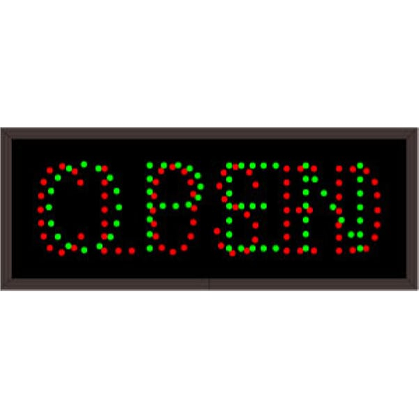 selectumstore's tweet image. Keep your business visible with the Signal-Tech 5887 OPEN | CLOSED Outdoor LED Sign! Sunlight-readable, weatherproof, and versatile mounting options. #SignalTech #LEDSign #OutdoorSolutions