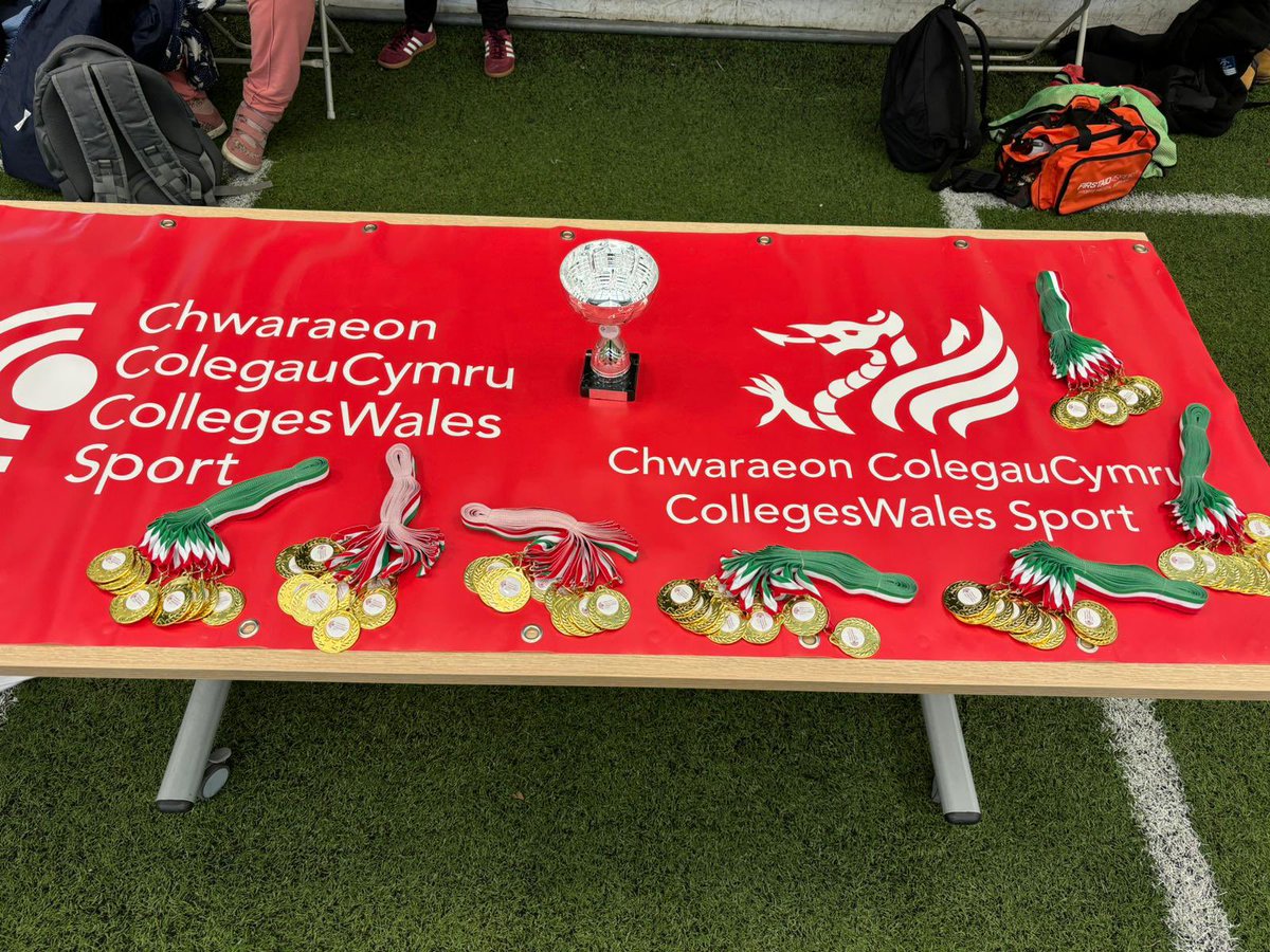 Fantastic Ability Counts football event in Colwyn Bay today working in partnership with the Active Wellbeing team from @LlandrilloMenai congratulations to the winning team from Dolgellau  beating Glyn Llifon in the final, massive thanks to all involved👍⚽️