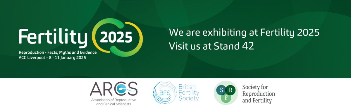 We’re excited to announce our #PlatinumSponsorship of Fertility 2025! Come visit us at stand 42 to learn how our advanced #malefertility tests can support your patient’s fertility journeys &amp; be among the first to hear about our groundbreaking new test! #fertilityconferences