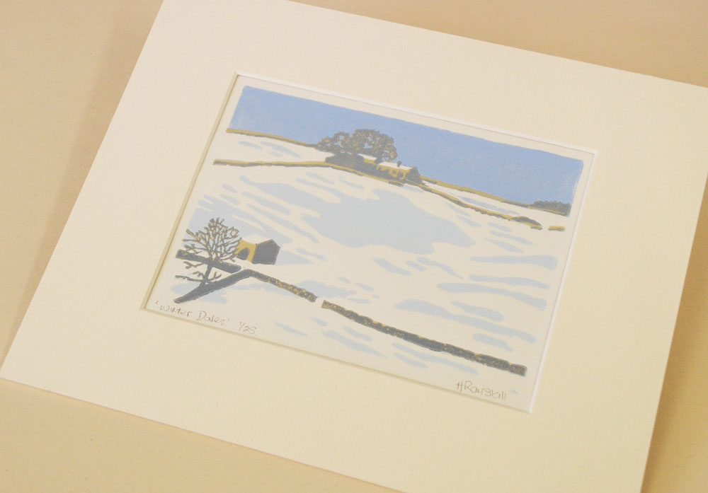littleramstudio's tweet photo. The Yorkshire Dales right now!
'Winter Dales' limited edition linocut print. Summer Dales print also available. Find them both in our lovely little online art shop here> https://t.co/EbU92NKiVY
Don't forget your big coat &amp; wellies it's cold out there.
#shopsmall #giftideas https://t.co/5KJdpi6xZP