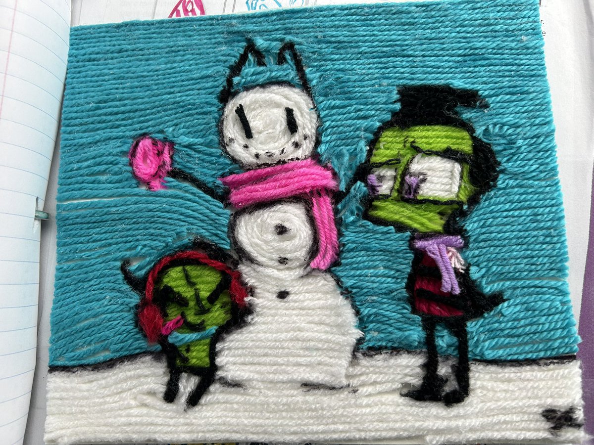 funfun_fredboi's tweet image. art project thing ive been doing at school hhhh