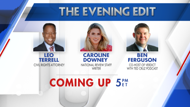 The Evening Edit (@eveningedit) on Twitter photo .<a href="/RepTenney/">Rep. Claudia Tenney</a>
<a href="/RepNancyMace/">Rep. Nancy Mace</a>
<a href="/MonicaCrowley/">Monica Crowley</a>
<a href="/TheLeoTerrell/">LeoTerrell</a>
<a href="/carolinedowney_/">Caroline Downey</a>
<a href="/benfergusonshow/">Ben Ferguson</a>
Joining us tonight on The Evening Edit 5PM ET/2PM PT on <a href="/FoxBusiness/">FOX Business</a> with <a href="/LizMacDonaldFOX/">Elizabeth MacDonald</a> . Be sure to tune in! .<a href="/RepTenney/">Rep. Claudia Tenney</a>
<a href="/RepNancyMace/">Rep. Nancy Mace</a>
<a href="/MonicaCrowley/">Monica Crowley</a>
<a href="/TheLeoTerrell/">LeoTerrell</a>
<a href="/carolinedowney_/">Caroline Downey</a>
<a href="/benfergusonshow/">Ben Ferguson</a>
Joining us tonight on The Evening Edit 5PM ET/2PM PT on <a href="/FoxBusiness/">FOX Business</a> with <a href="/LizMacDonaldFOX/">Elizabeth MacDonald</a> . Be sure to tune in!