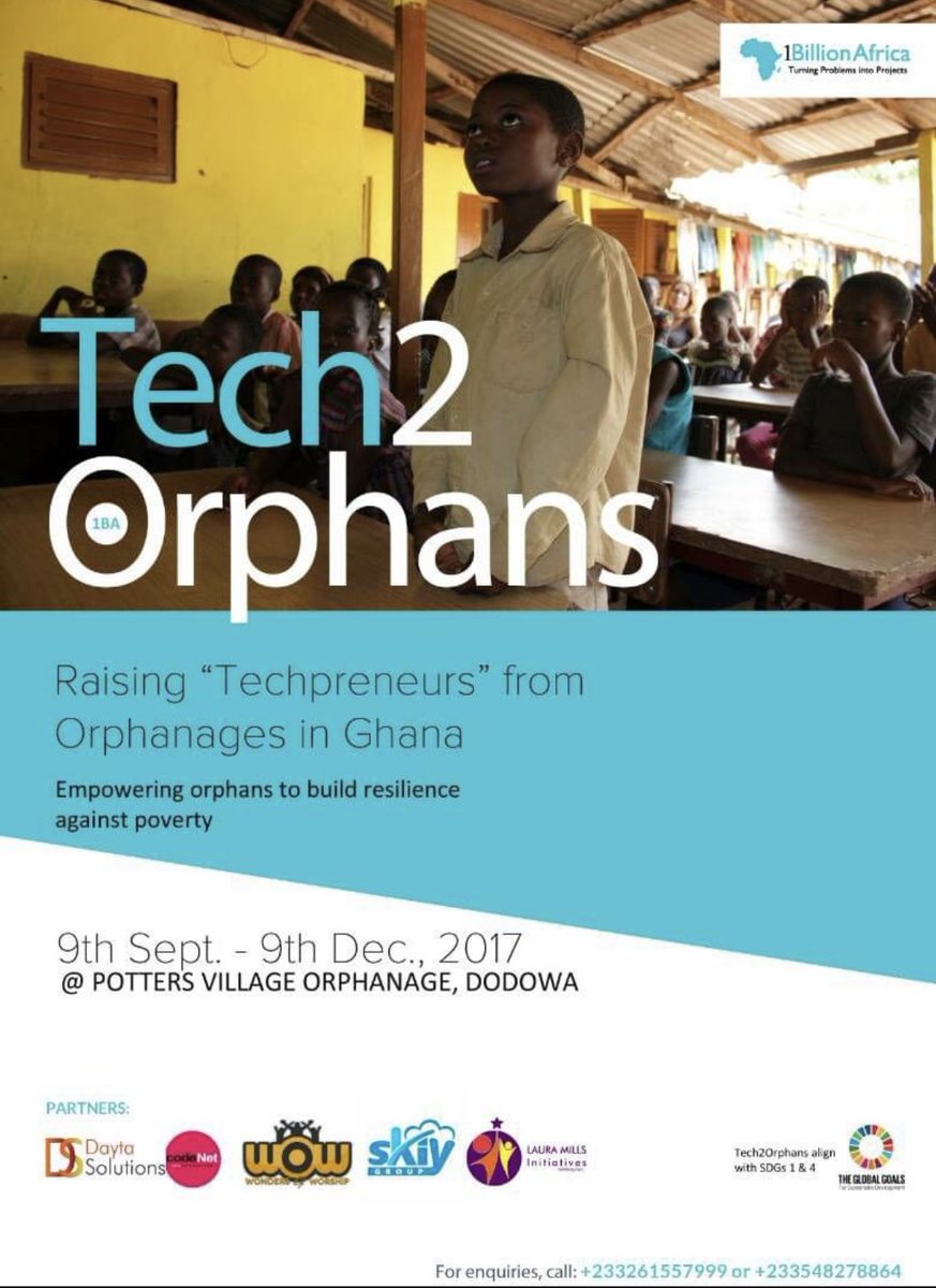MikelAsamoah's tweet image. 7 years ago I collaborated with this NGO to provide tech skills to orphans.
I don't know if they are still around but this is something I'm willing to pick up and run again.