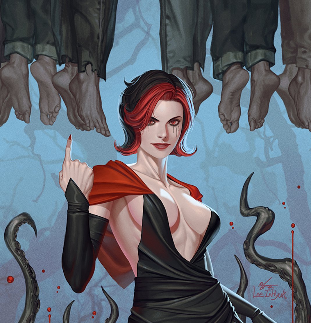 Bryce Carlson (@brycercarlson) on Twitter photo When people ask me what I’m doing for the holidays, I tell them, “Just hanging around.”
Darcía doing her thing on this brilliant piece from <a href="/inhyuklee/">InHyuk Lee</a> for HELLO DARKNESS #7.
Available for preorder now. On sale 1/29/25 from <a href="/boomstudios/">BOOM! Studios</a> When people ask me what I’m doing for the holidays, I tell them, “Just hanging around.”
Darcía doing her thing on this brilliant piece from <a href="/inhyuklee/">InHyuk Lee</a> for HELLO DARKNESS #7.
Available for preorder now. On sale 1/29/25 from <a href="/boomstudios/">BOOM! Studios</a>
