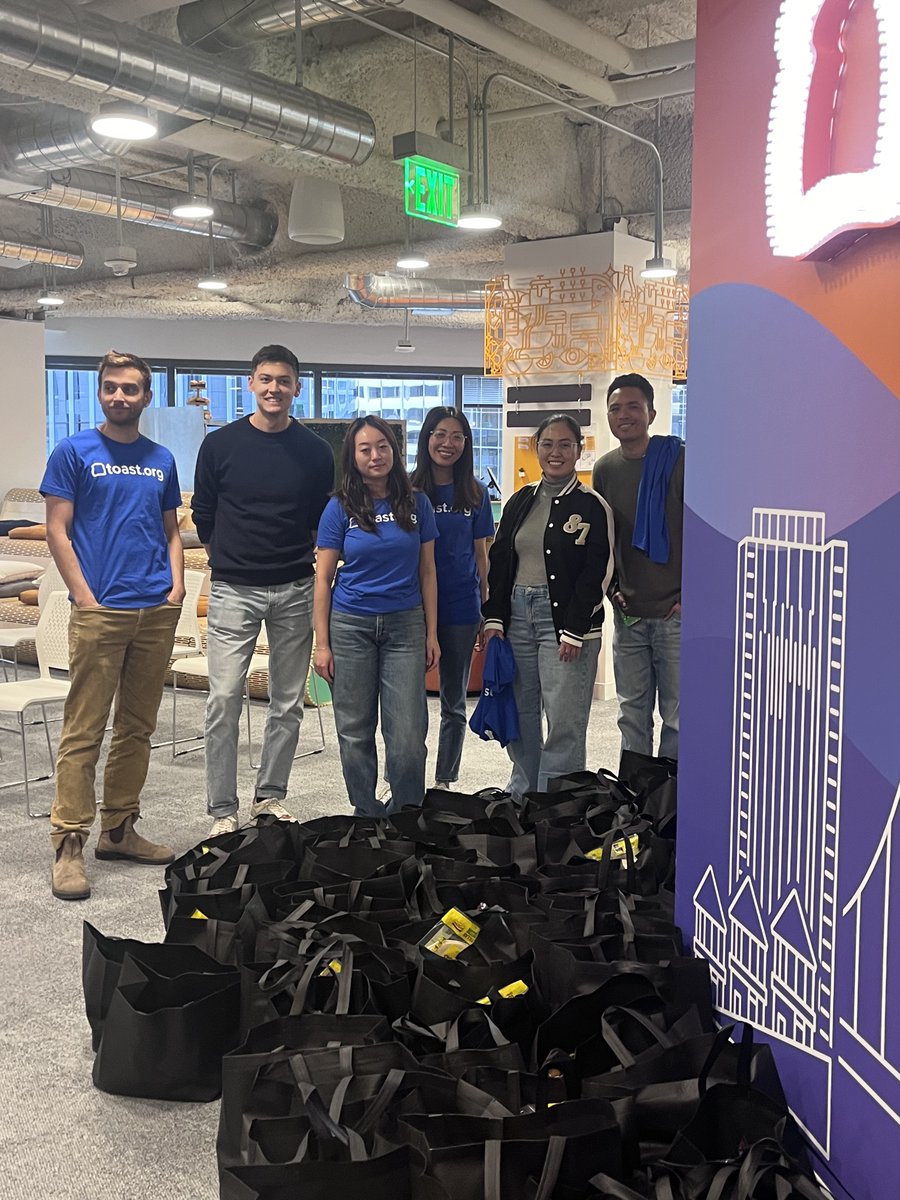 For the 2nd consecutive year, our friends at Toast have helped us meet the basic needs of our youth through the donation of essential food items. Toast employees assembled extremely generous food bags last week for our youth &amp; families.

100 bags were distributed to our youth!