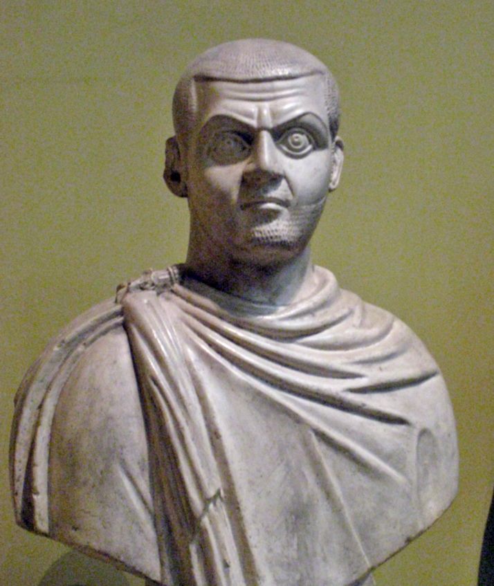 Born today 270AD Maximinus II, Roman Emperor. He became embroiled in the Civil wars of the Tetrarchy between rival claimants for control of the empire, in which he was defeated by Licinius. A committed pagan, he engaged in one of the last persecutions of Christians.