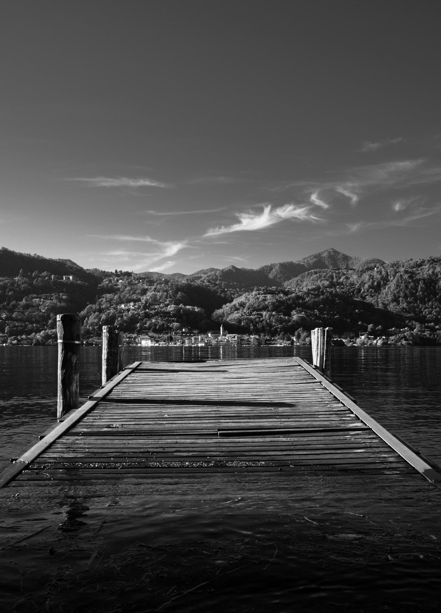 Lac d’orta #orta #italy #Leica #landscape #photograghy #bnwphotography
