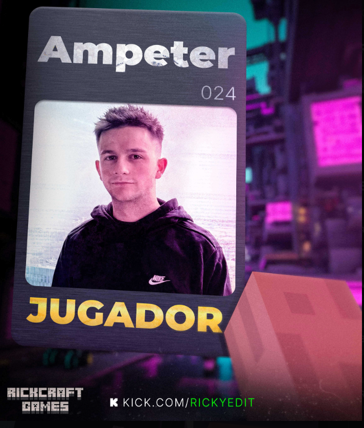 boicot_al_euro1's tweet photo. 024: AMPETER. Este tío te adelanta igual en una pista de F1 que en el reservado de la discoteca... ¡Bienvenido! #RickCraftGames https://t.co/B08rcb36ww