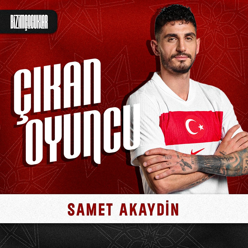 MilliTakimlar's tweet image. ⏱️ 46’

A Millî Takımımızda oyuncu değişikliği. 👇

Emirhan Topçu yerine, Samet Akaydin oyunda.

#MNETUR

🇲🇪 | 🇹🇷
