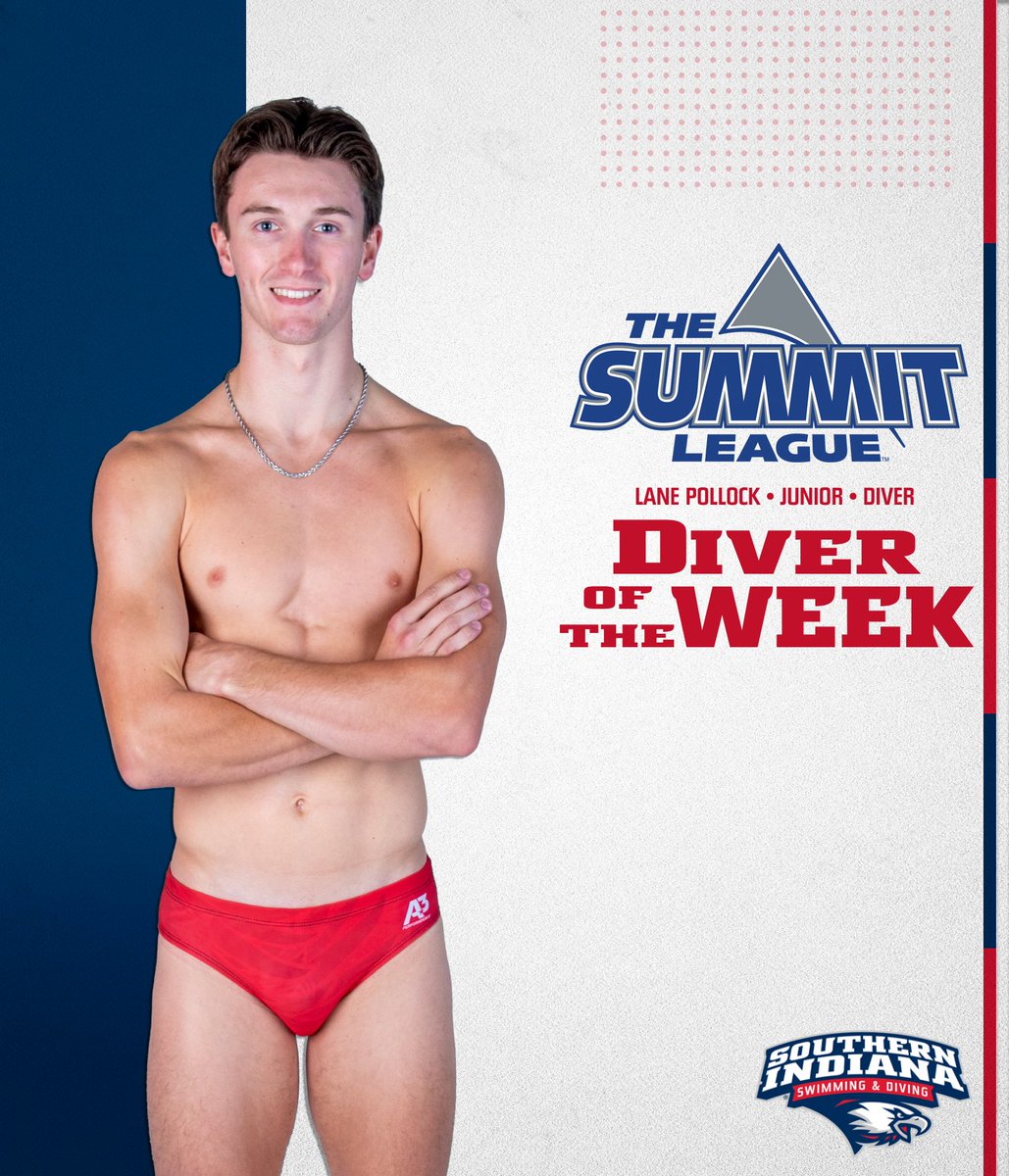 USIAthletics's tweet photo. 🌟 𝐃𝐈𝐕𝐄𝐑𝐒 𝐎𝐅 𝐓𝐇𝐄 𝐖𝐄𝐄𝐊 🌟

@usi_swimdive freshman Anna Bunnell and junior Lane Pollock sweep the @TheSummitLeague Diver of the Week accolades. 

📰: https://t.co/IJzJS0kBJj

#GoUSIEagles #ReachTheSummit https://t.co/W919pd62AU