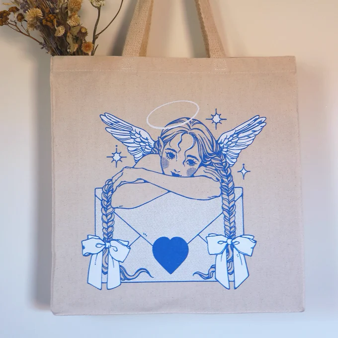  SHOP  NOV 22nd 8PM EST Includes tote bags in both pink and blue as well as new prints and stickers ⋅˚₊‧ ୨୧ ‧₊˚ ⋅Open to both domestic and international shipping  