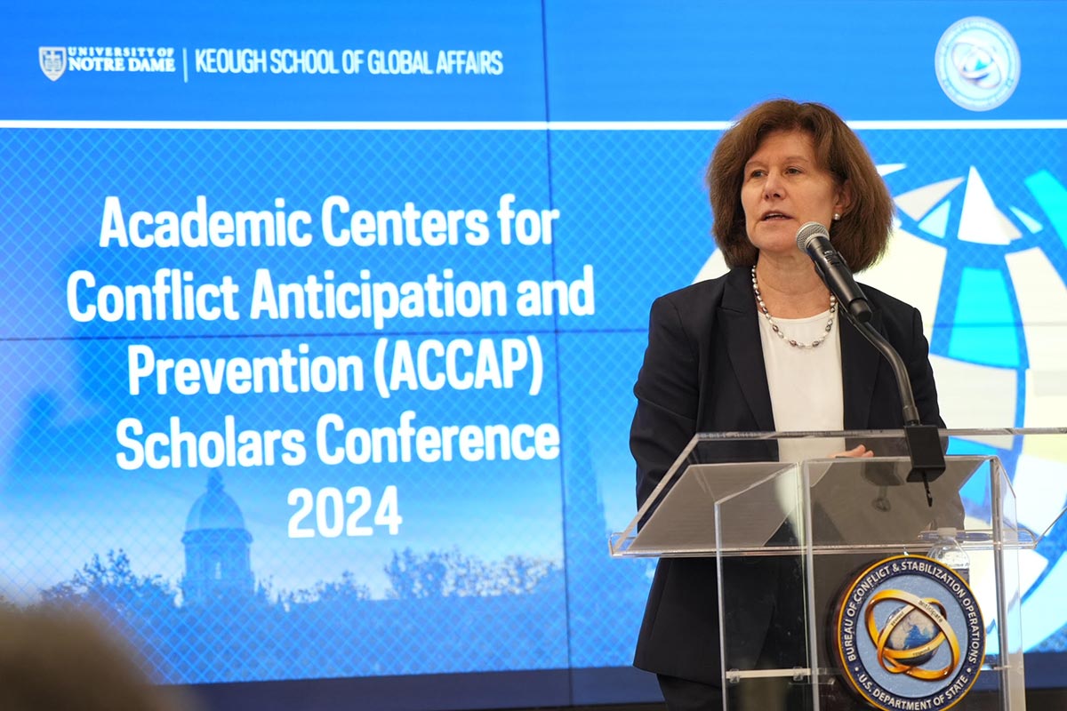 Keough School of Global Affairs tweet media