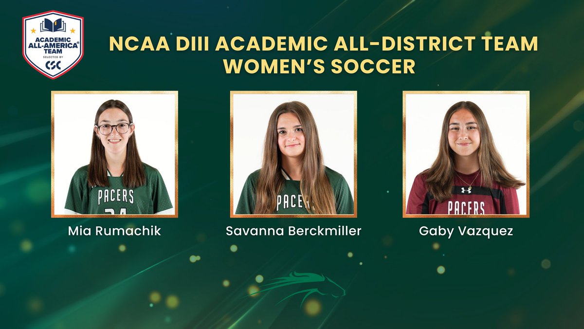 GoPeacePacers's tweet photo. Congrats to Mia Rumachik, Savanna Berckmiller and Gaby Vazquez of @gopeacewsoc! @ChrisClark_ @ToddGibsonWNCN @JordanCrammer @WPeaceU @LouFernandezJr @usa_south @GrahamHill98 #gopeacepacers

Story: https://t.co/2AzonqfnVw https://t.co/UEBKWUJ81y