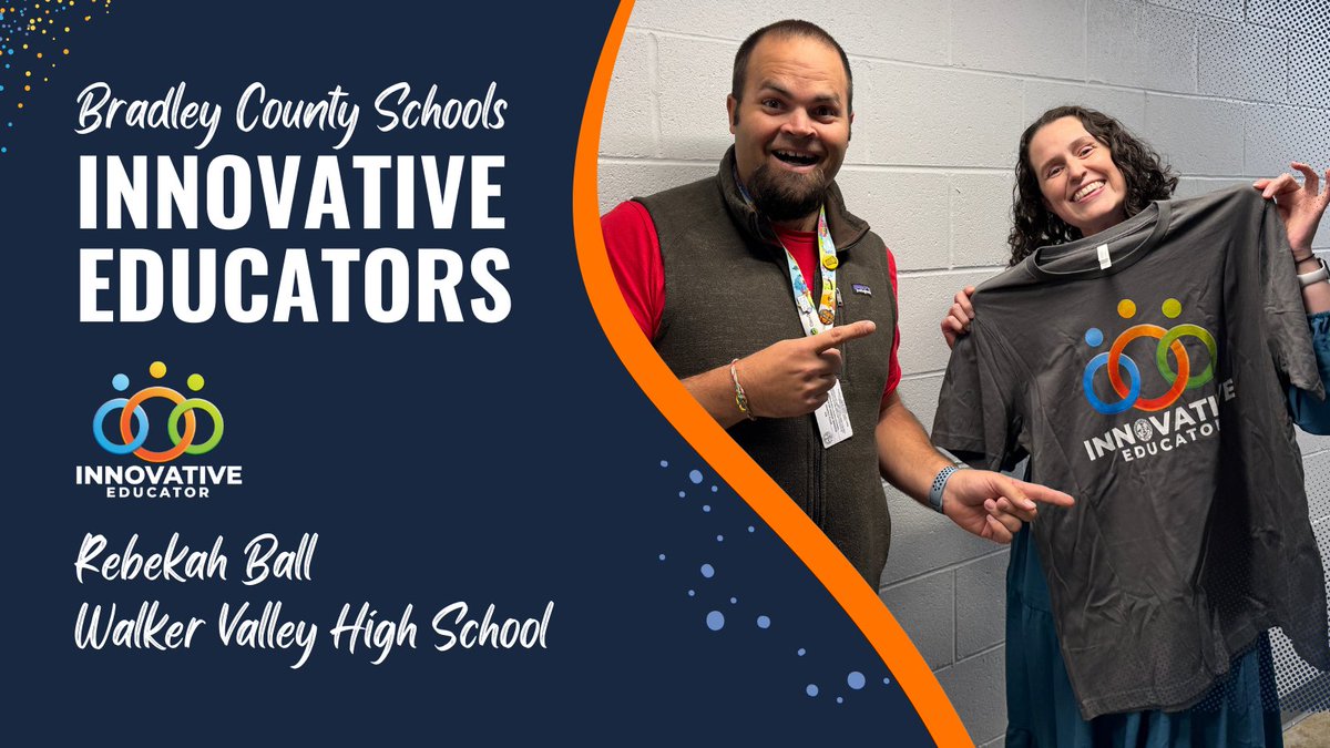 TechnologyBCS's tweet image. Thrilled to welcome Rebekah Ball to the Innovative Educators Program! @WalkerValleyHS #bcstech #EdTech #Mentorship