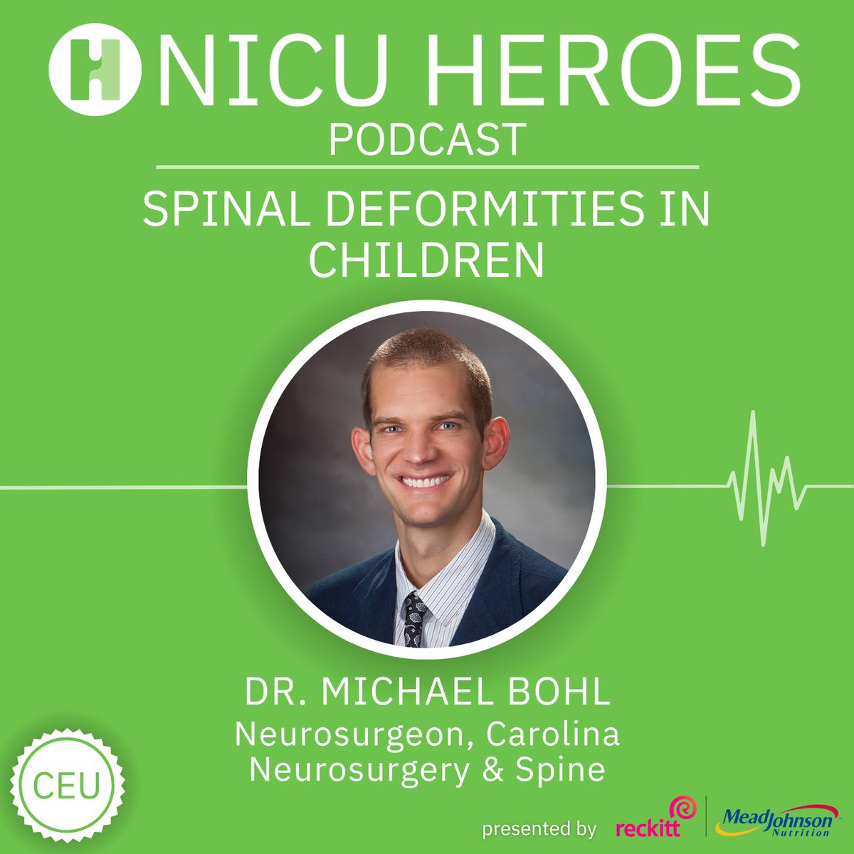 Listen to the latest episode of the #NICU Heroes podcast on Spinal Deformities in Children, with Dr. Michael Bohl→ handtohold.org/episode-37-spi…