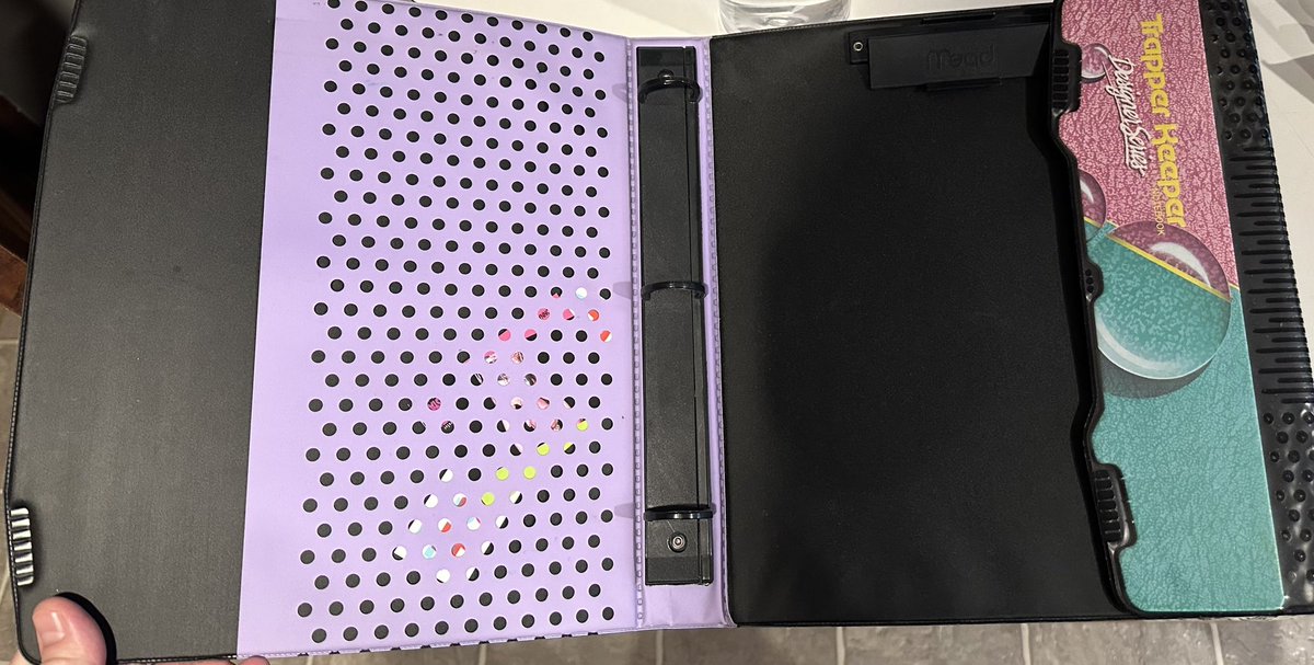 KevLAbeast's tweet photo. Solid @ebay pickup for $20. I had this exact #trapperkeeper when I was in 3rd/4th grade around 1993-1994. https://t.co/ggrTP8Vzc0