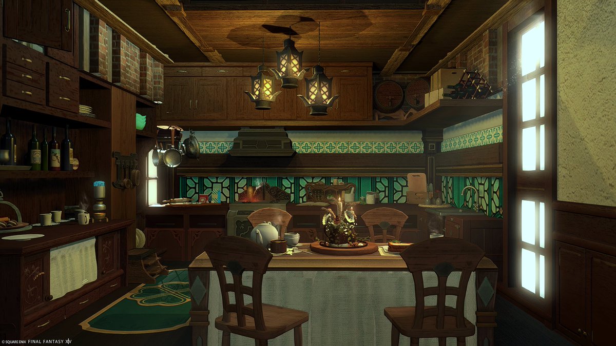 GelatinPanda's tweet image. [L] England Countryside 🕰️🛋️

This is inspired by Ancient Magus' Bride (魔法使いの嫁). It's not a copy of Elias' house but was made with it in mind.

DM if you want to visit! #GellyHousing
#FFXIV #ff14 #ff14housing #ff14ハウジング #FFXIVHousing #HousingEden