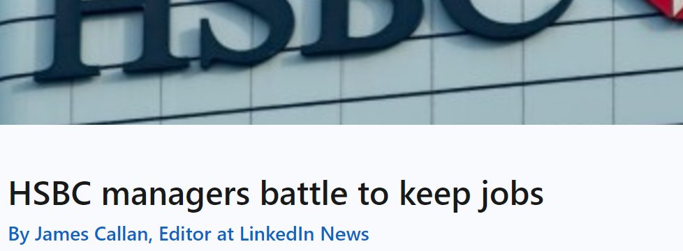 HSBC's gone full Hunger Games - might just work to be fair
