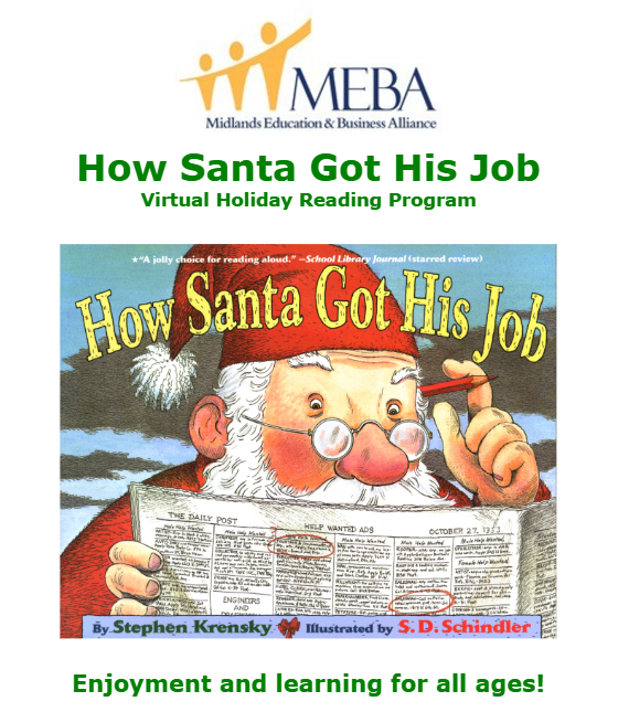 mebasc's tweet photo. Have you ever wondered what Santa did before he was Santa? 🎅🏽

Engage in class &amp; family career discussions using, "How Santa Got His Job," virtual story time.

 Share with students &amp; families during the holidays!

English: https://t.co/Z4vjx95AHY
Spanish: https://t.co/dJHJGADfl6 https://t.co/aDX5WCnnnU