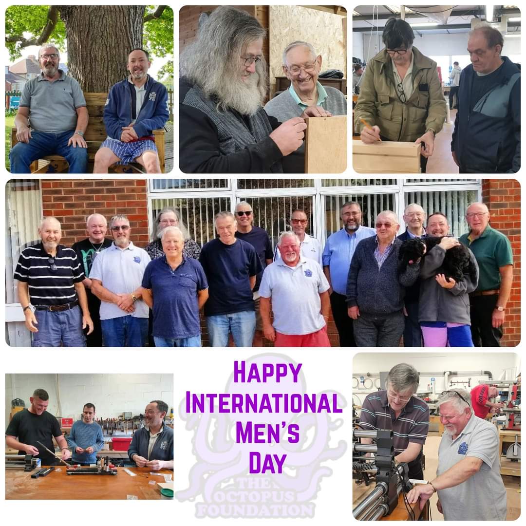 Happy International Men’s Day to the incredible men who, whether they know it or not, make the world better with their kindness and strength 🐙 #InternationalMensDay2024 #mensshed #MentalHealthMatters