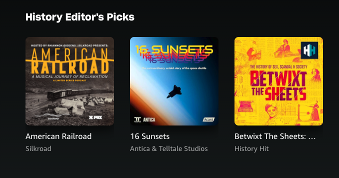 16Sunsets's tweet photo. Thanks for featuring #16sunsets @amazonmusic! https://t.co/v0EdWcwNzn