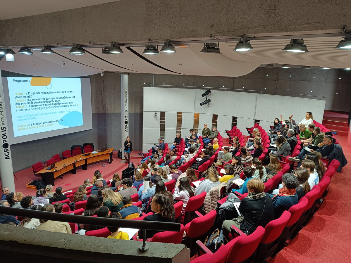 Avec la DAVLC, la mission  EDD le CD de  l'Hérault, Coopère 34, MAIF et des associations, les élèves eco délégués de 21 collèges ont pu échanger avec les acteurs, se former et partager.
<a href="/acmontpellier/">Académie Montpellier</a> 
<a href="/MAIF/">MAIF</a>
<a href="/34Coopere/">COOPERE 34</a>
<a href="/Agropolis/">Agropolis International</a>
<a href="/Heraultinfos/">Département de l'Hérault</a>
pedagogie.ac-montpellier.fr/accompagnement…