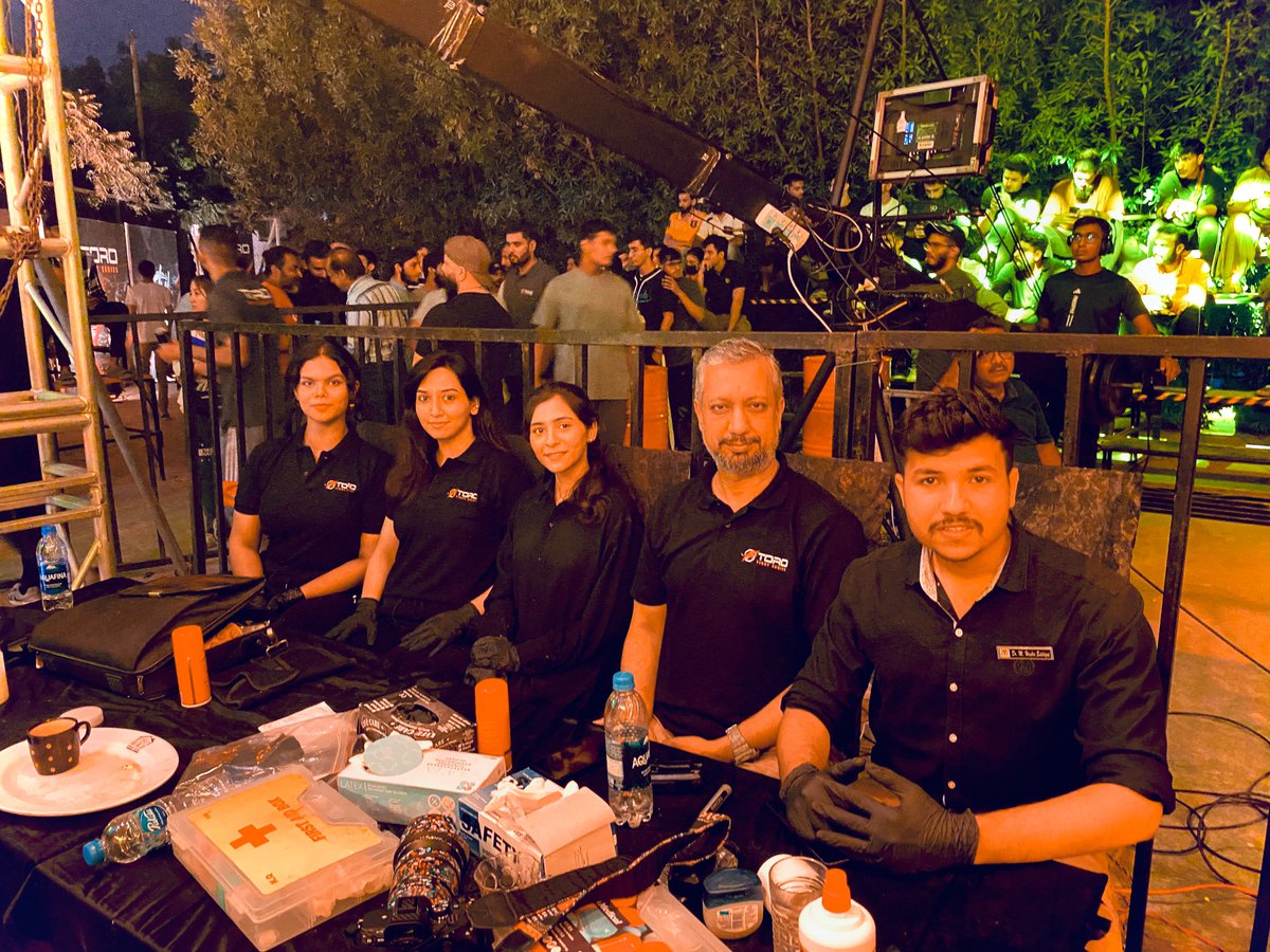 MHashirSiddiqui's tweet photo. It was an absolute privilege to be part of the Sports Injuries Medical-Emergency Panel at the National Mixed Martial Arts TORO 2.0 Fight Series in Karachi.

#MHashirSiddiqui #MartialArts #MMA #Karate #Kickboxing #DPT #Doctorofphysicaltherapy #Torofightseries #CombatSports https://t.co/S9iwsva6zf