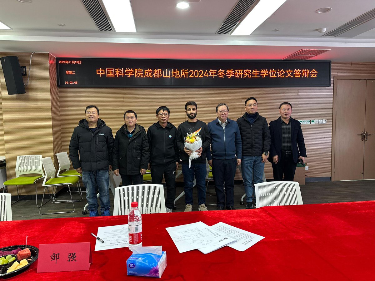Javed Hassan, PhD (@javed_hassn) on Twitter photo congratulations to <a href="/WAJID__HASSAN/">WAJID HASSAN</a> for the excellent work and defence of his MS at Institute of Mountain Hazards and Environment, CAS 🎓📜🥳👏 congratulations to <a href="/WAJID__HASSAN/">WAJID HASSAN</a> for the excellent work and defence of his MS at Institute of Mountain Hazards and Environment, CAS 🎓📜🥳👏