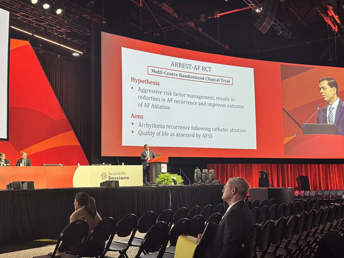 Prash Sanders (@prashsanders) on Twitter photo Outstanding effort by the #ARREST-AF team @drrpathak <a href="/Elliott_AD/">Adrian Elliott</a> <a href="/melissaemm1/">Melissa Middeldorp</a> to bring the ARREST-AF-RCT to presentation <a href="/AHAScience/">AHA Science</a> #AHA24
This adds to the observational data presented in the ARREST-AF Cohort Study doi.org/10.1016/j.jacc…
Confirms the role of #LRFM in Outstanding effort by the #ARREST-AF team @drrpathak <a href="/Elliott_AD/">Adrian Elliott</a> <a href="/melissaemm1/">Melissa Middeldorp</a> to bring the ARREST-AF-RCT to presentation <a href="/AHAScience/">AHA Science</a> #AHA24
This adds to the observational data presented in the ARREST-AF Cohort Study doi.org/10.1016/j.jacc…
Confirms the role of #LRFM in