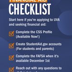 Photo by UVA Student Financial Services (@UVASFS)