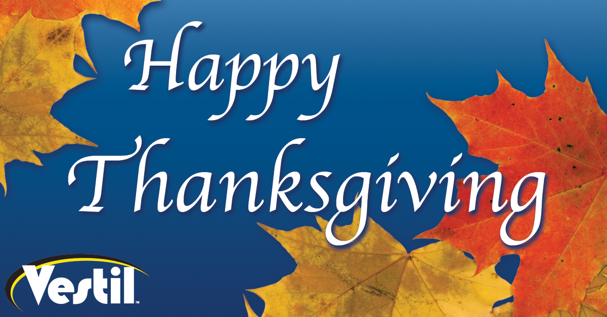 vestilmfg's tweet photo. Vestil Manufacturing will be closed Thursday, November 28th &amp; Friday, November 29th for the Thanksgiving holiday. As always, thank you for your business, loyalty, and support. From all of us at Vestil Manufacturing! #WeveGotIt #VestilMfg #HappyThanksgiving https://t.co/HQ42fKISlR