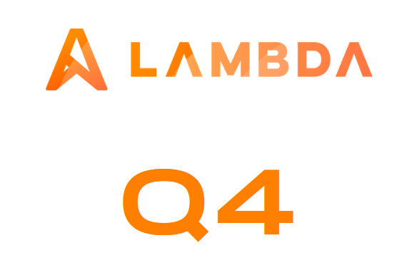 The most exciting quarter for Lambda Protocol 🔥

As we move into the final stretch of the year, we are gearing up for some truly exciting developments. From new features to major milestones, the best is yet to come. 🚀

Stay tuned because big things are on the horizon! 👀