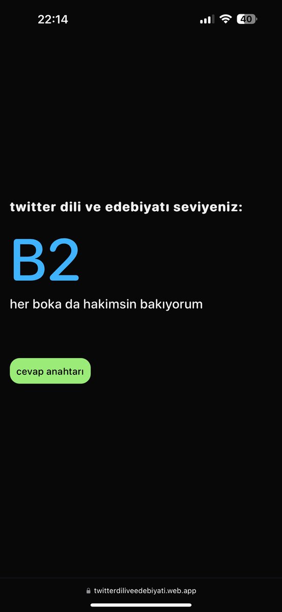 Basit hatalar yapmışım. Yoksa C1’dik yani.