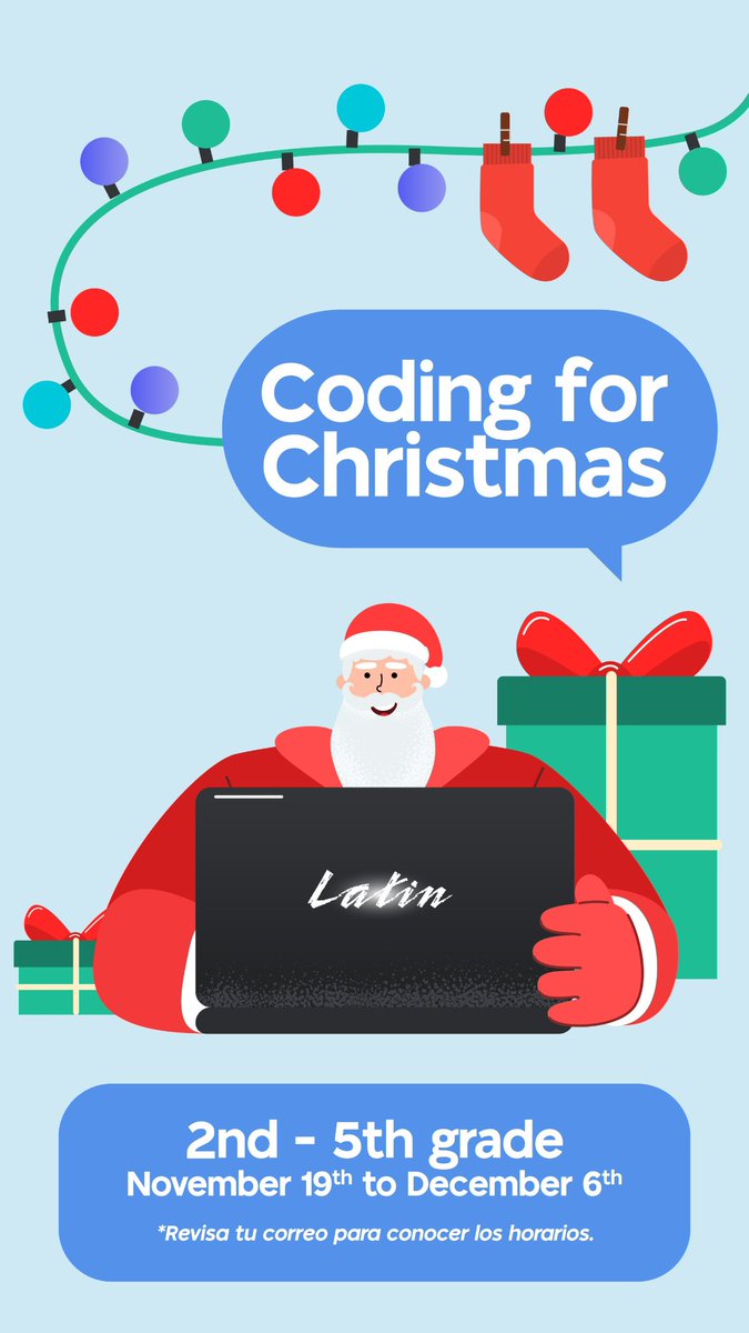 Hoy comienzo este proyecto de Navidad llamado “Coding for Christmas”, y nuestros alumnos trabajarán en #swiftplaygrounds. Aquí les dejo la info por si se animan a programar en #swift  
education.apple.com/resource/25001…