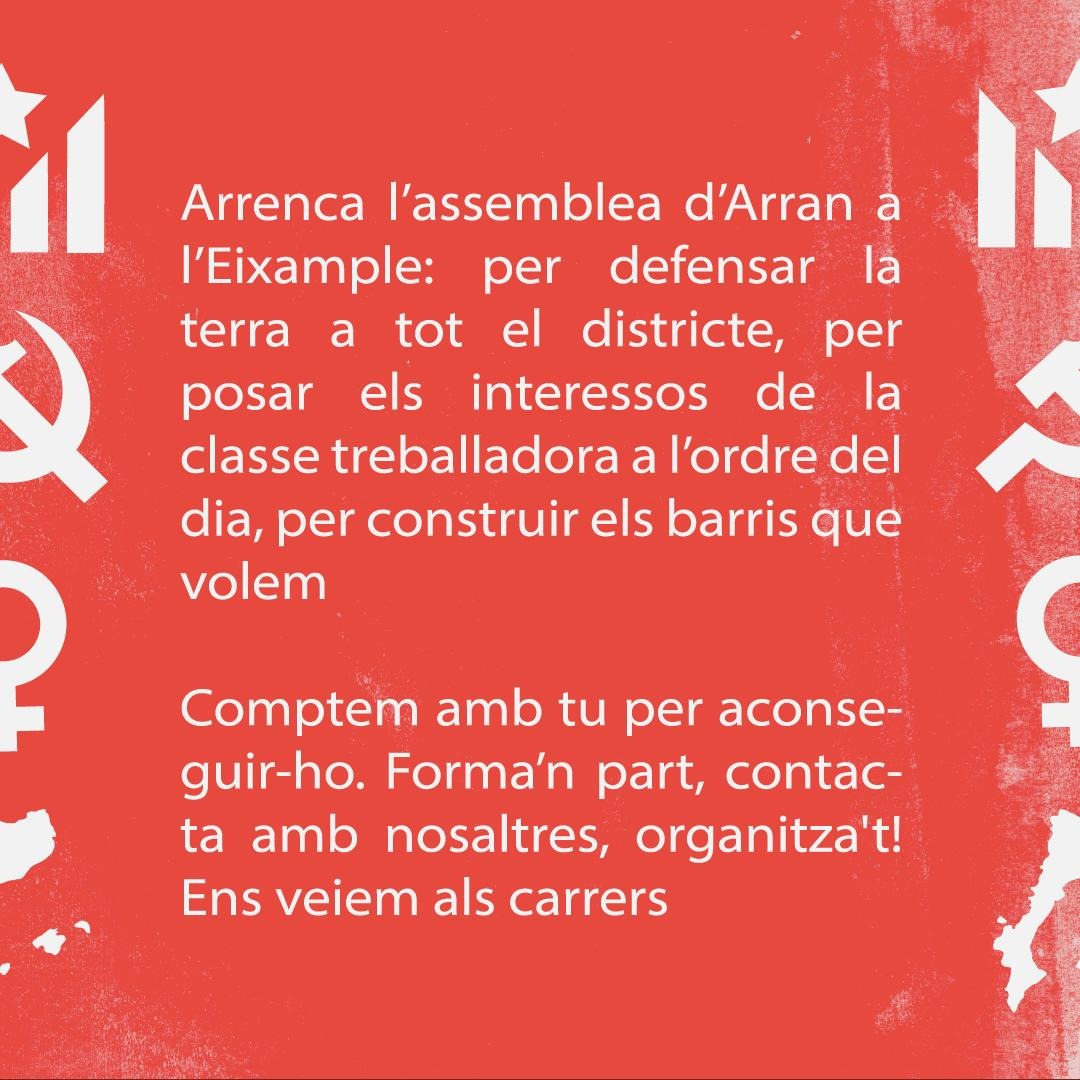 Arran Eixample tweet media