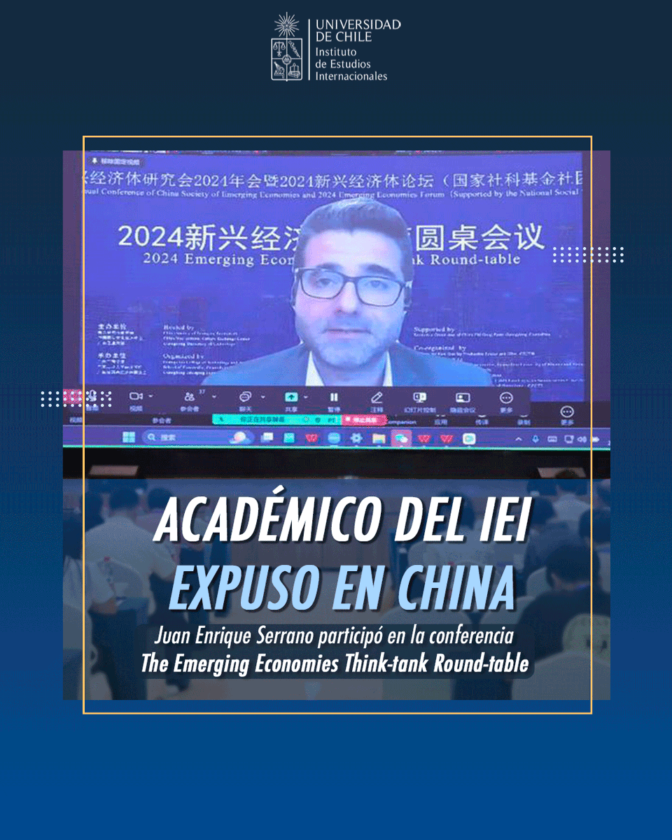 🇨🇳 El académico del IEI, <a href="/JuanenSerrano/">JuanEn Serrano ⚖️🌎</a>  expuso en la conferencia The Emerging Economies Think-tank Round-table, la cual se desarrolló en Gunagzhou, #China.

🗣️ Serrano expuso su presentación titulada "Ecological civilization with Latin-American characteristics: The role of
