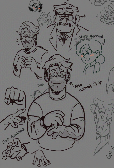 EggsCargot's tweet photo. some gravity falls magma doodles with @gravityanomaly7 (Aggie on the right!) and @Toasttbutt (Caelum on the bottom right!)
@Beef0nts was also there, but what on the other side of the canvas <3

#GravityFalls #StanPines #stanleypines #grunklestan #GravityFallsOc https://t.co/RYOvIjwFAh