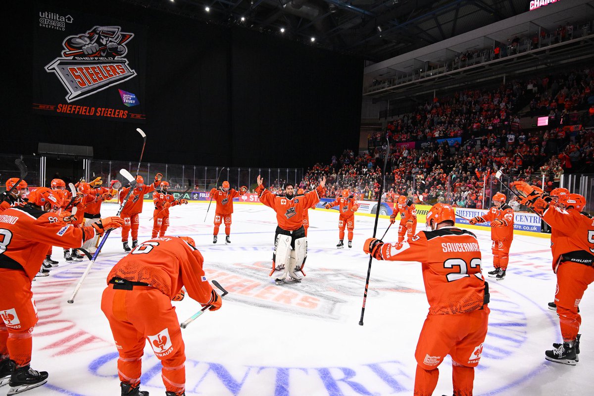 steelthepuck's tweet photo. If there was one photo to sum it all up.

Only positive energy from me tonight. No need for the negatives.

This side gave us some proper, proper hockey memories in this competition. Memories no one will take away from us.

Lads, enjoy the drinks tonight.

You’ve earned it! https://t.co/hSOAq2GS0k